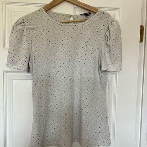 Express polka dot top
